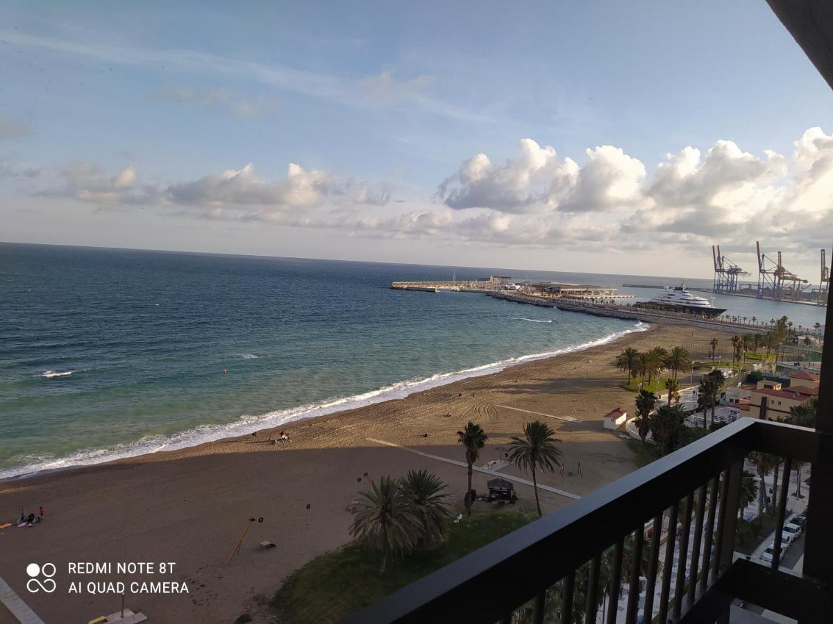 شقة Espectaculares Vistas Al Mar Playa Malagueta مالقة المظهر الخارجي الصورة